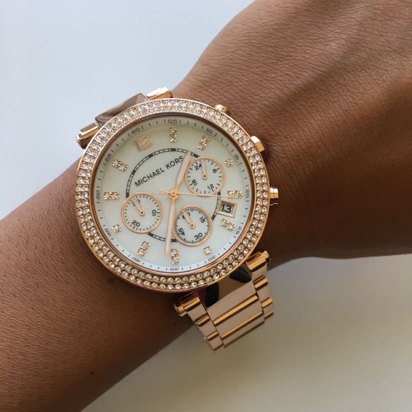 mk5491 rose gold